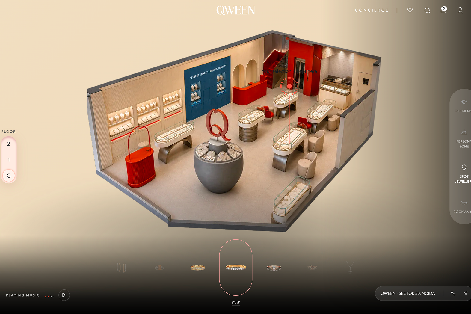 Building Self-Browsing Retail: Reimagining Jewellery Discovery @QWEEN