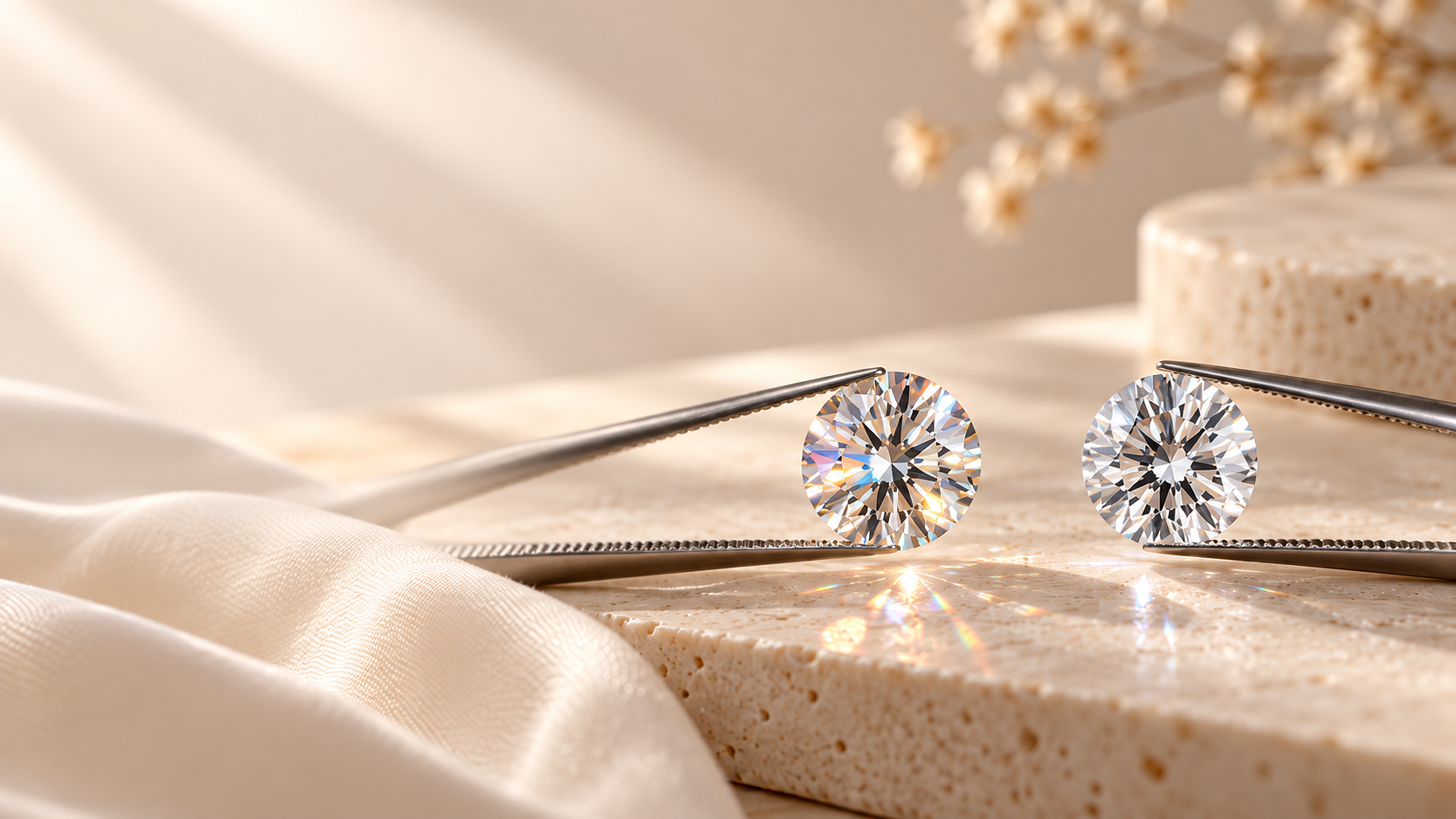 Is moissanite a real diamond? What sets a natural diamond apart