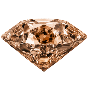 A caramel sync natural diamond