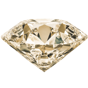 A golden crush natural diamond