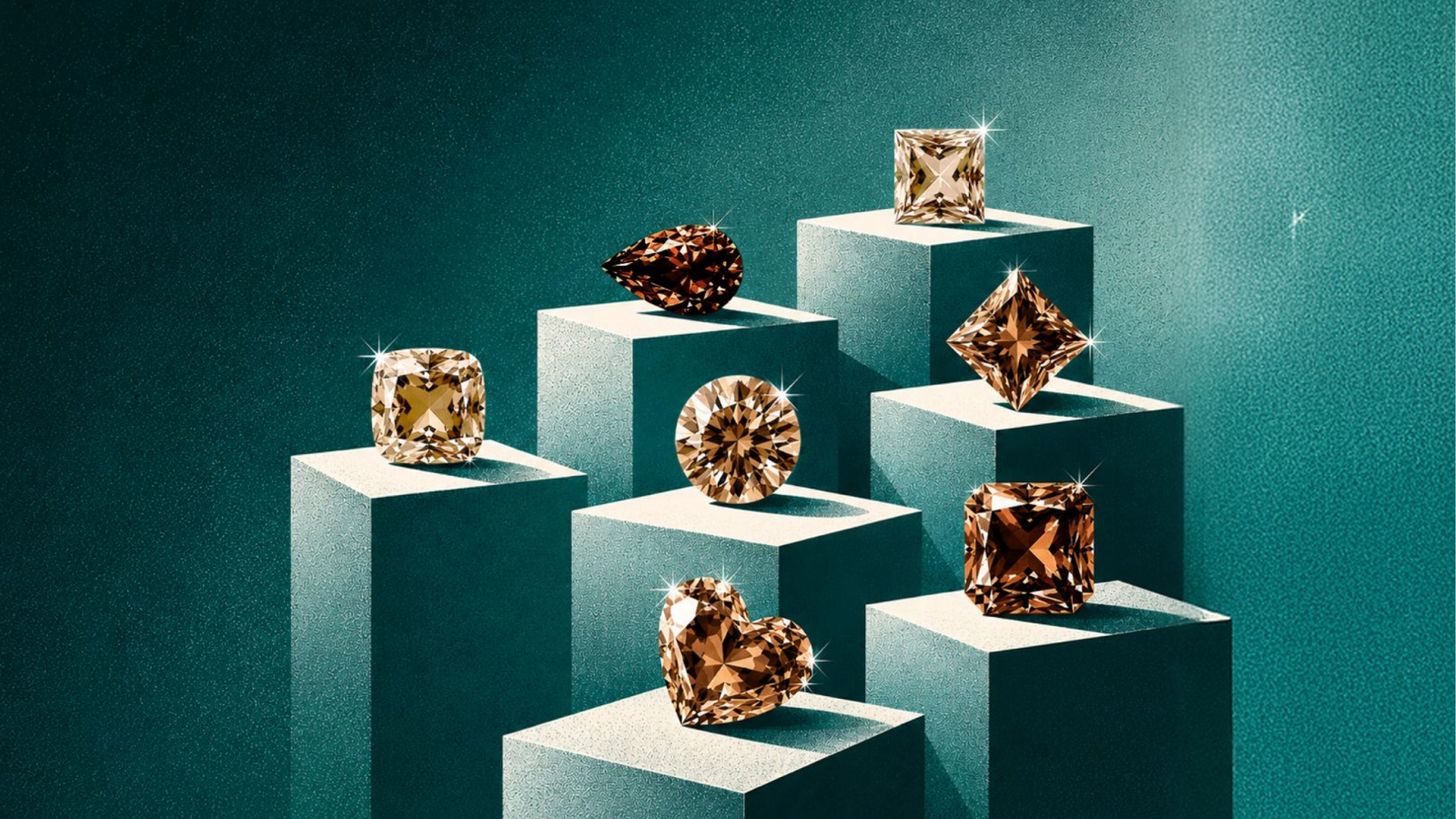 The seven shades of diamond, explained