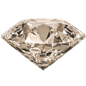 A honey date natural diamond