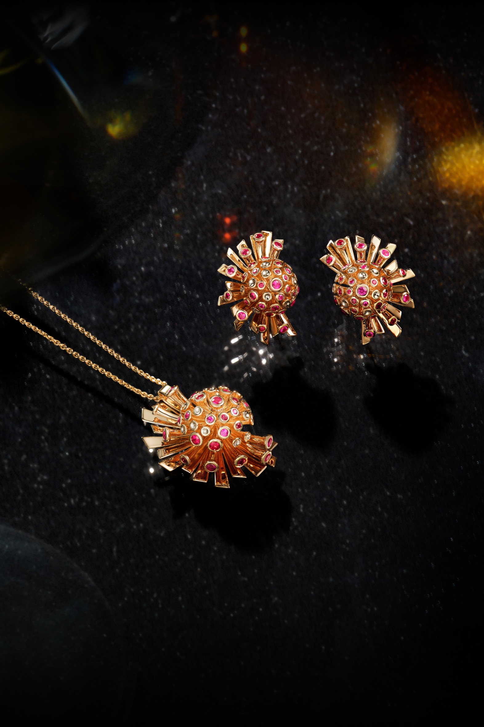 Glitterball Burst Earrings