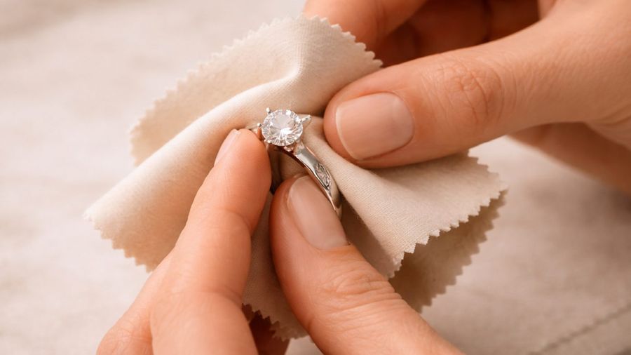 White gold turning yellow? Why it happens and how to revive it
