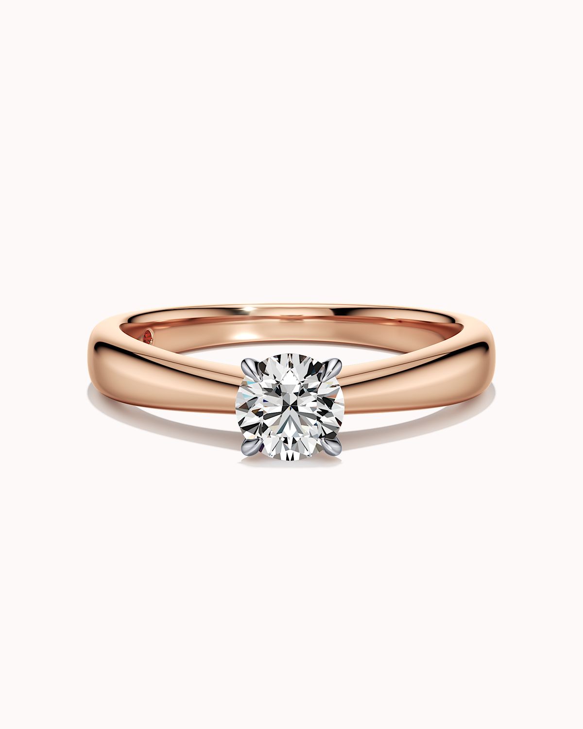 Solitaire Prong Ring
