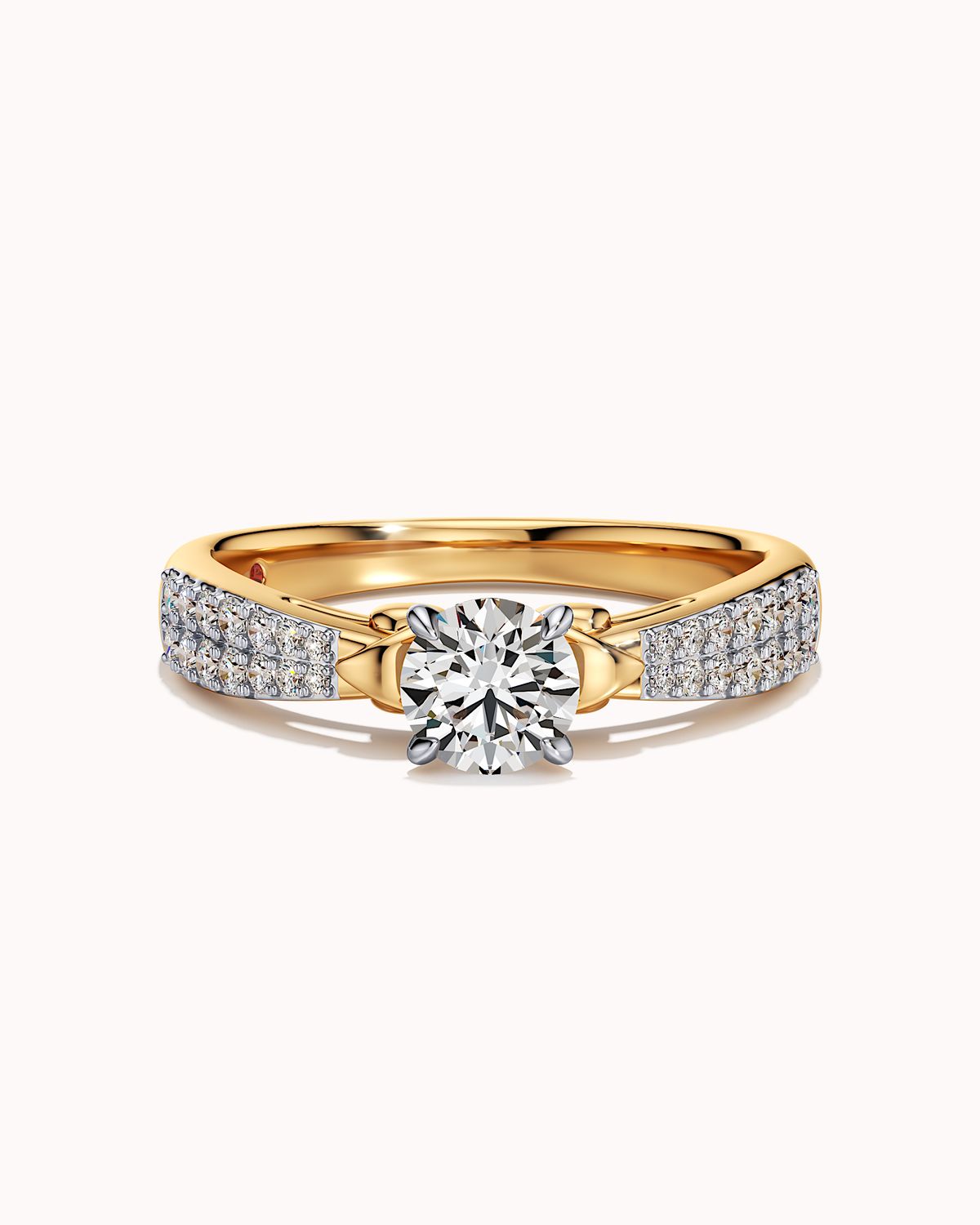 Sideways Sparkle Ring