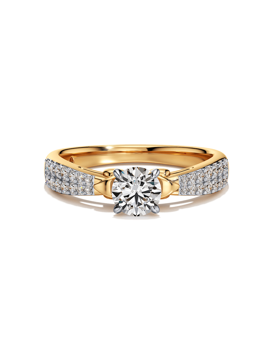 Sideways Sparkle Ring