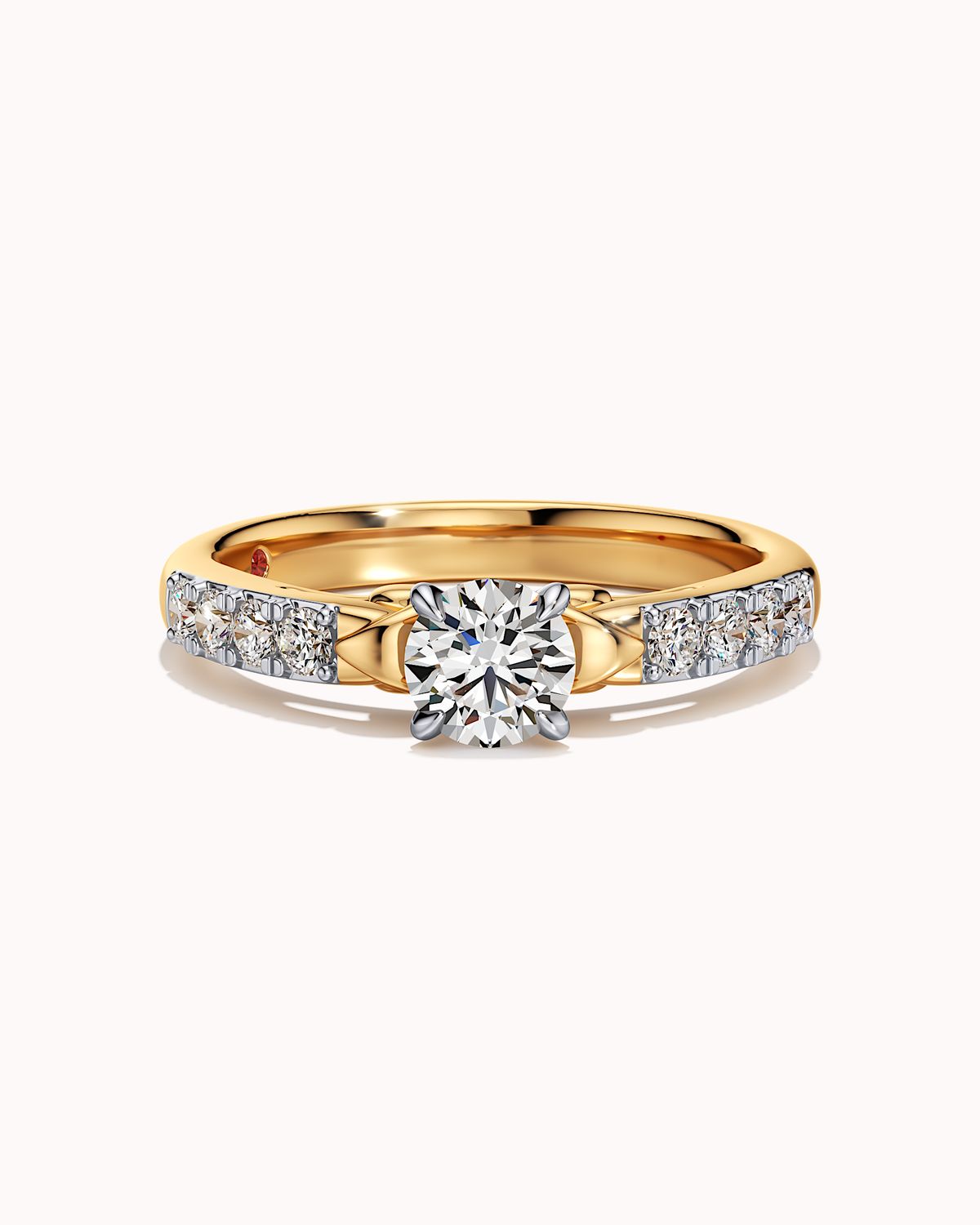Baguette Crown Ring