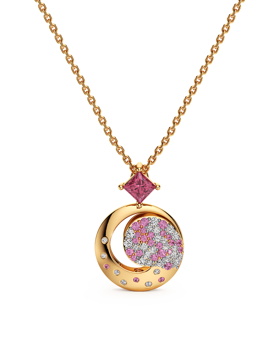 Love You To The Moon Pendant