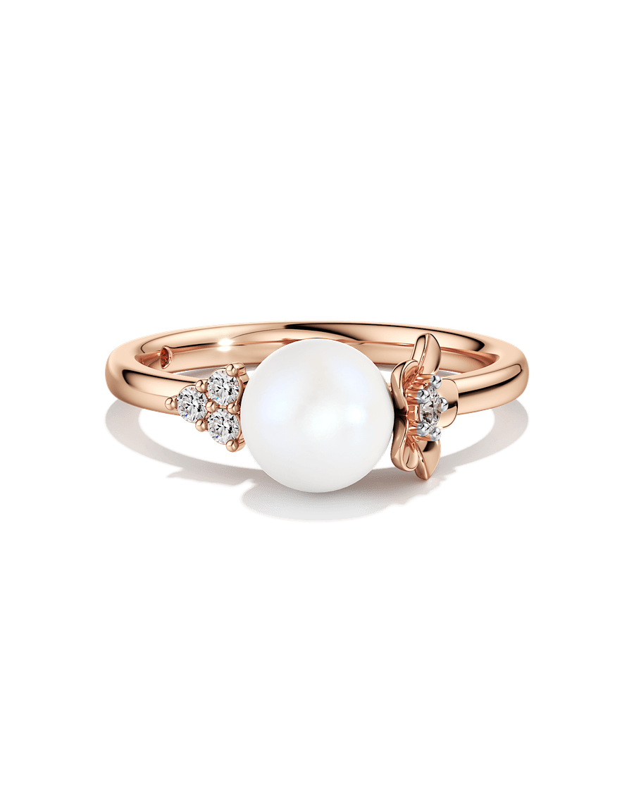 Petals & Pearl Ring