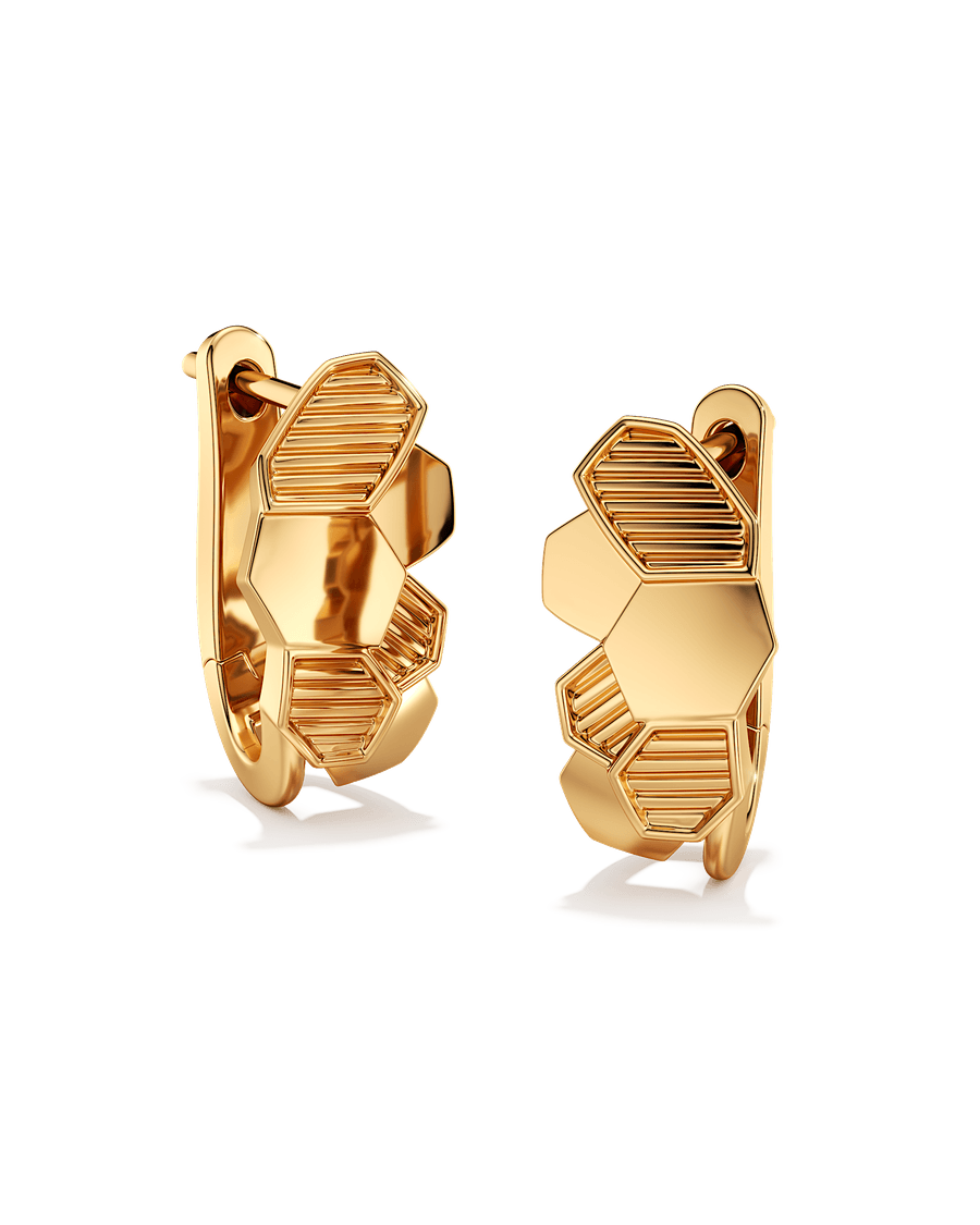 Honeycomb Cluster Earrings