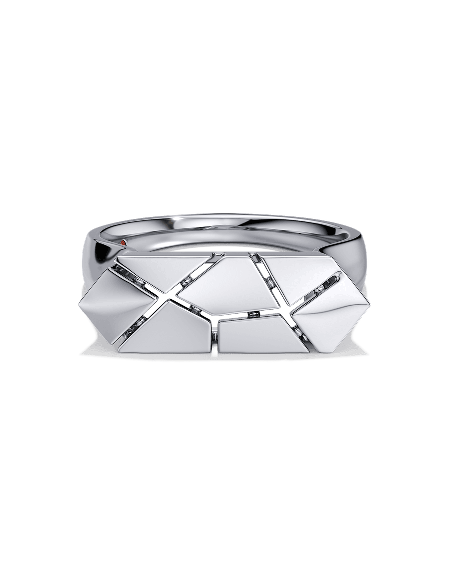 Crossroad Facets Ring