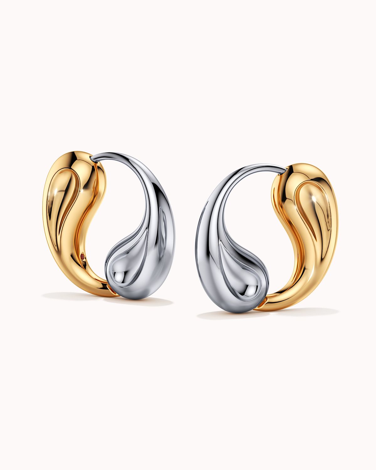 Reversible Flame Earrings