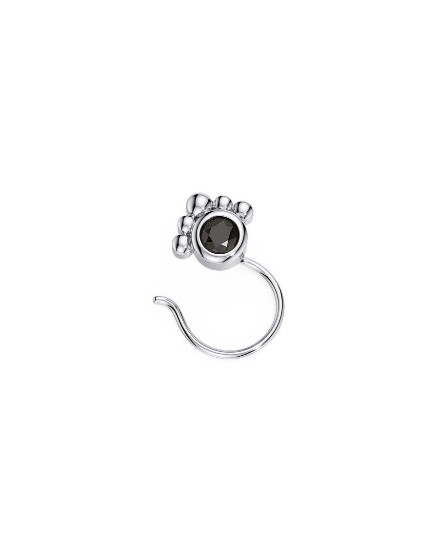 The Fearless Dot Nose Pin