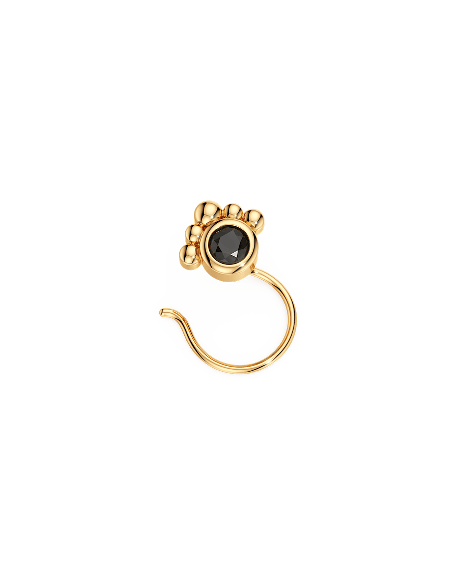 The Fearless Dot Nose Pin
