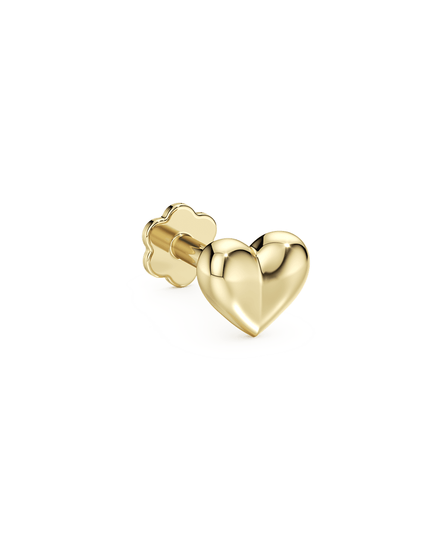 Heart Of Gold Nose Pin