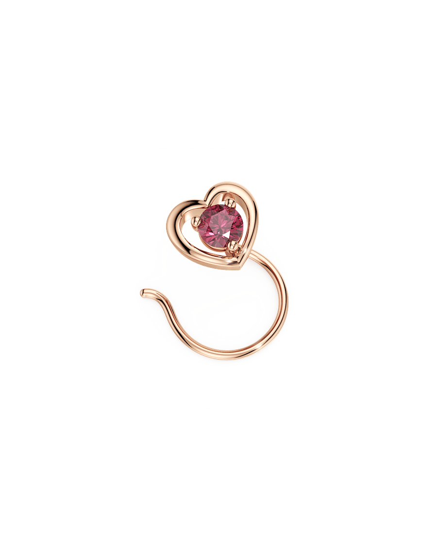 Lucky In Love Nose Pin