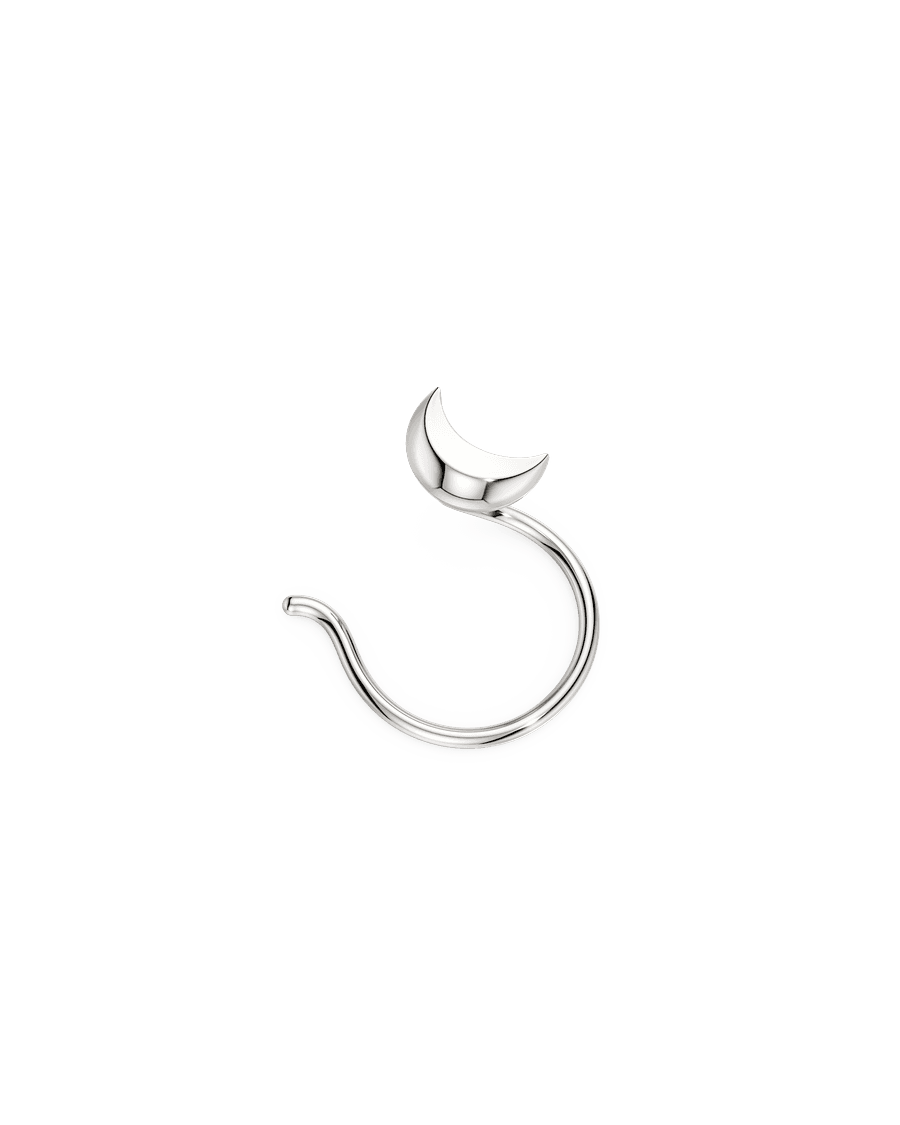 Moonlit Nose Pin