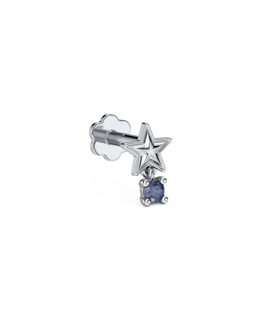 Shooting Star Nose Pin