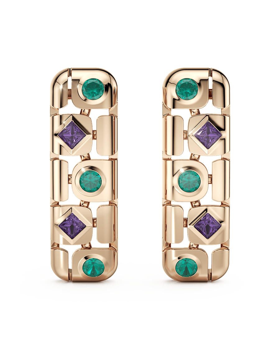Colour Outside the Lines Studs