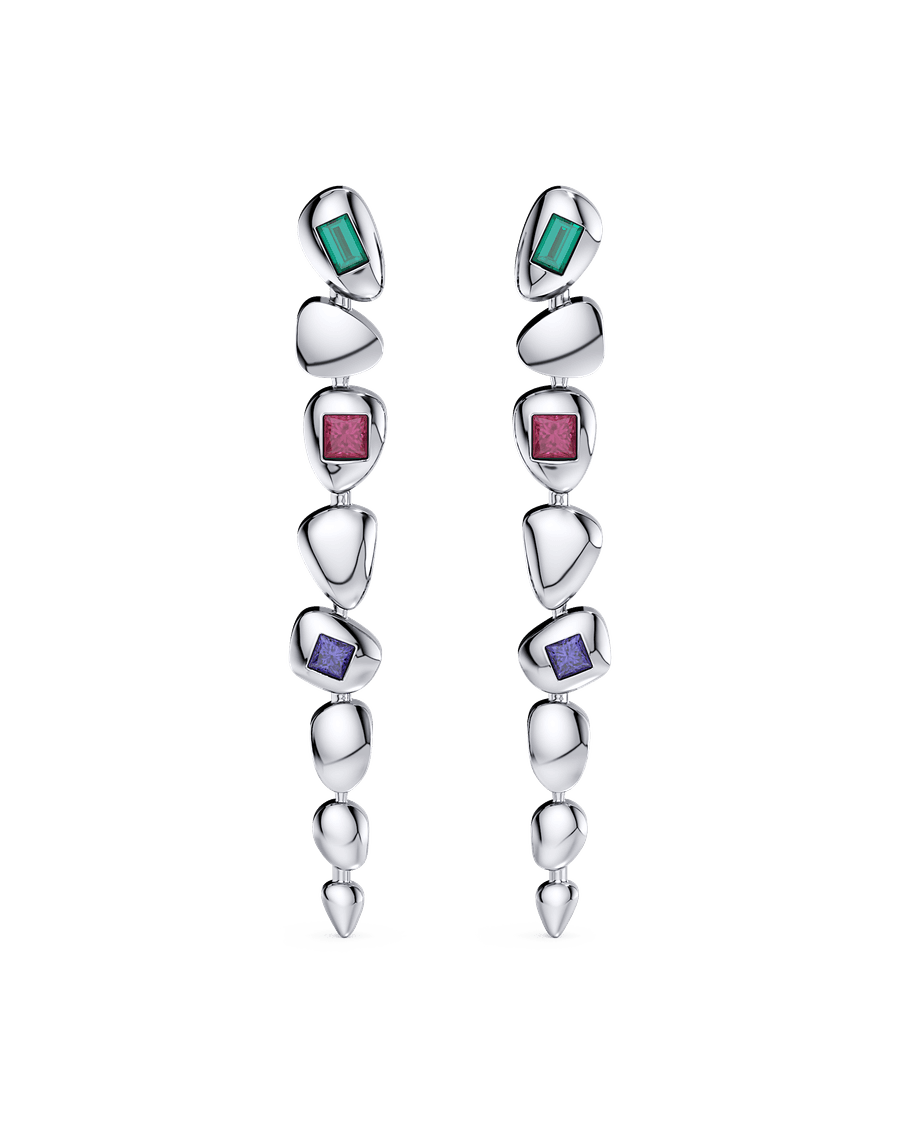 Dripping Charm Earrings