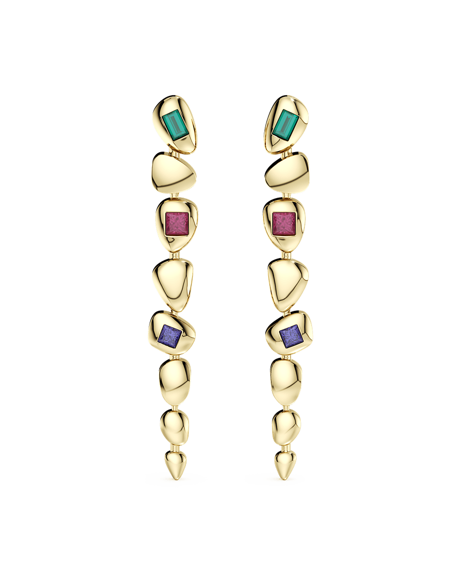 Dripping Charm Earrings