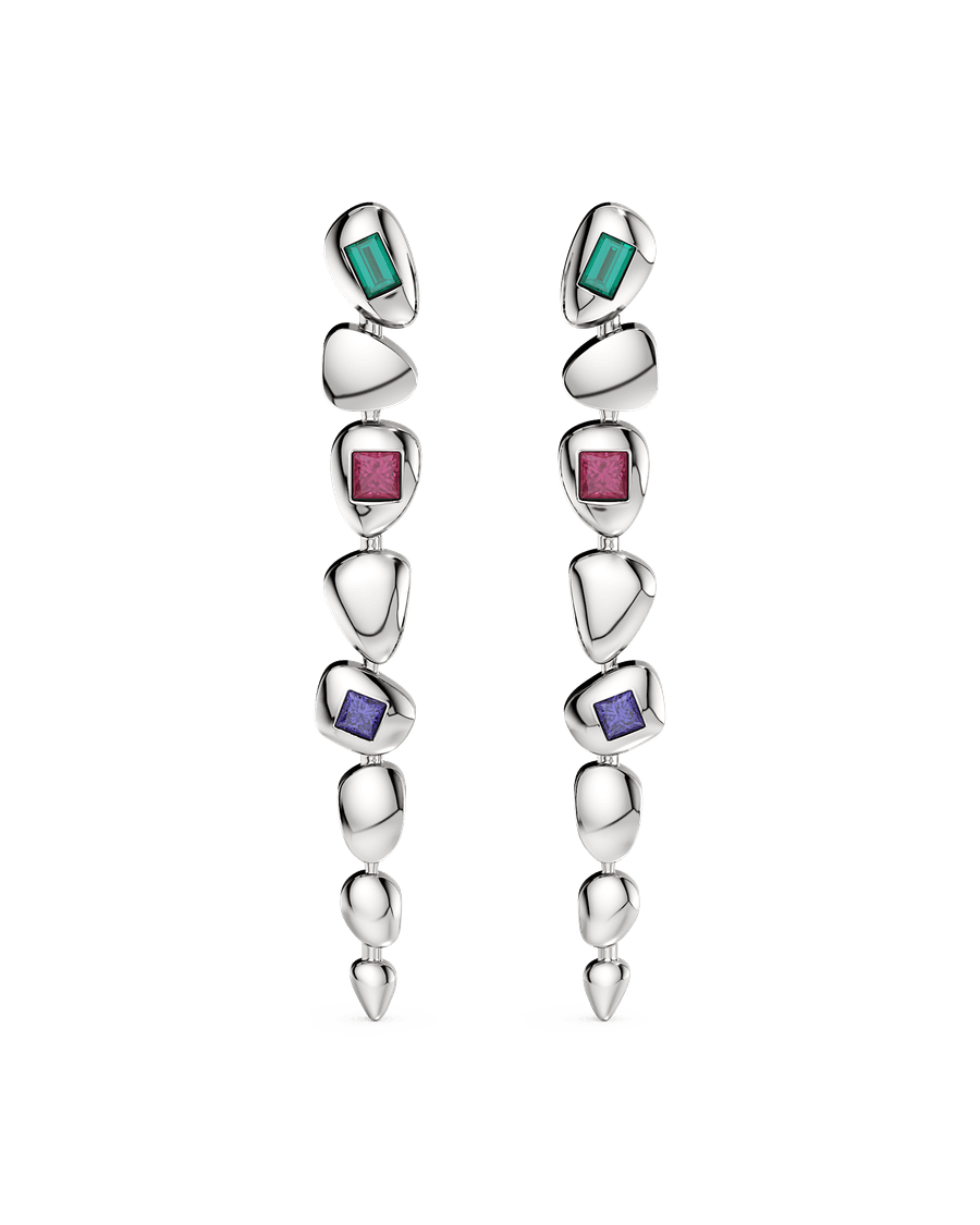 Dripping Charm Earrings