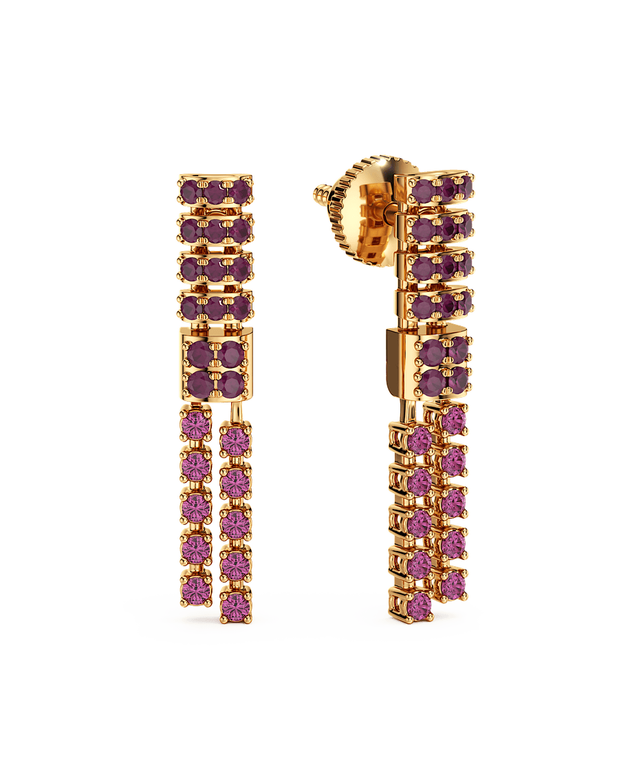 Ombre Cascade Earrings