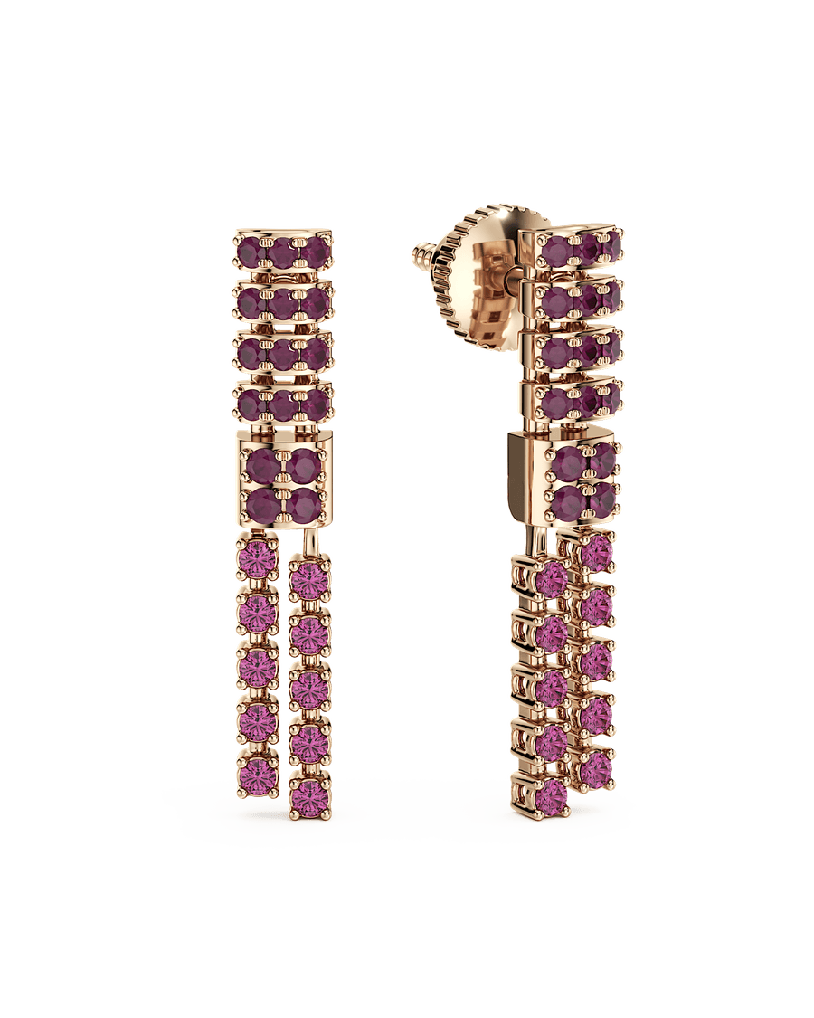 Ombre Cascade Earrings
