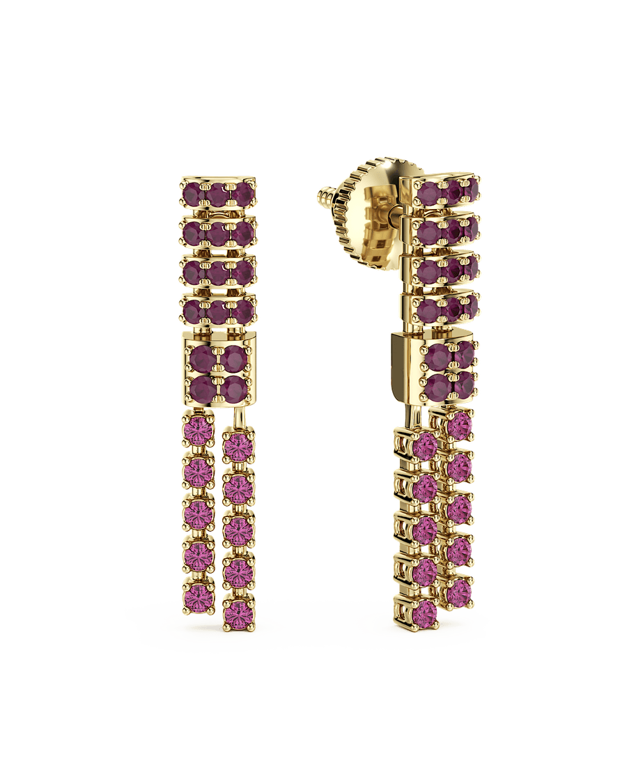 Ombre Cascade Earrings