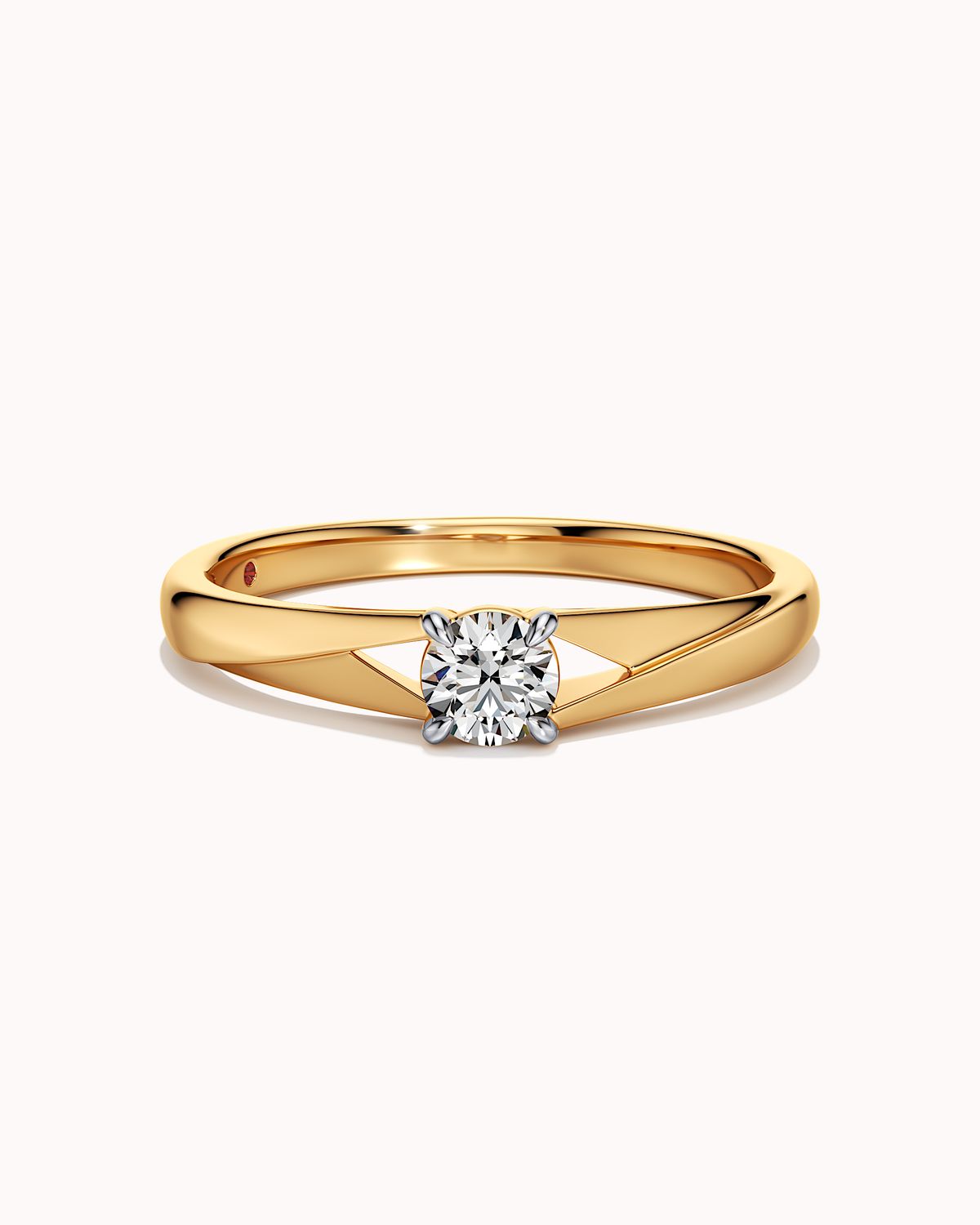 Elongated Duo Ring