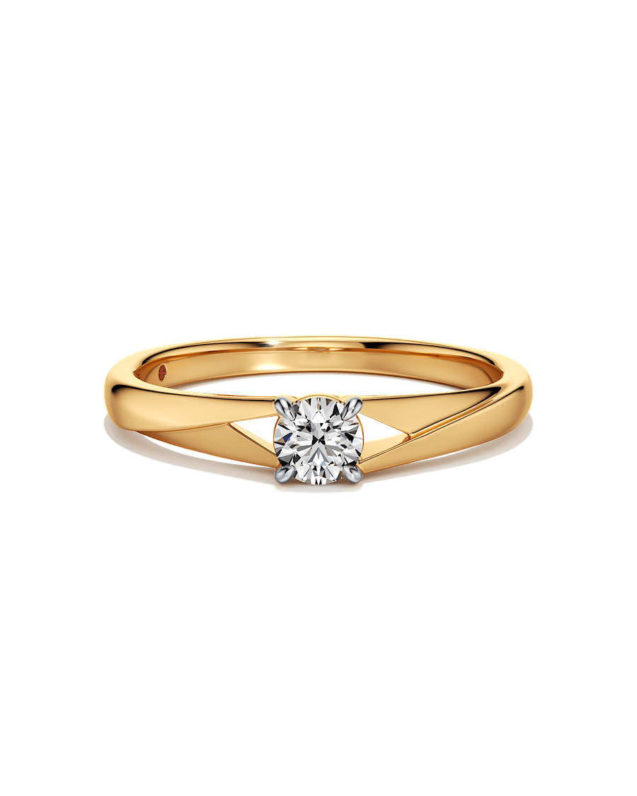 Elongated Duo Ring