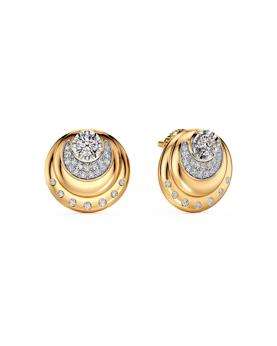 Lunar Halo Earrings