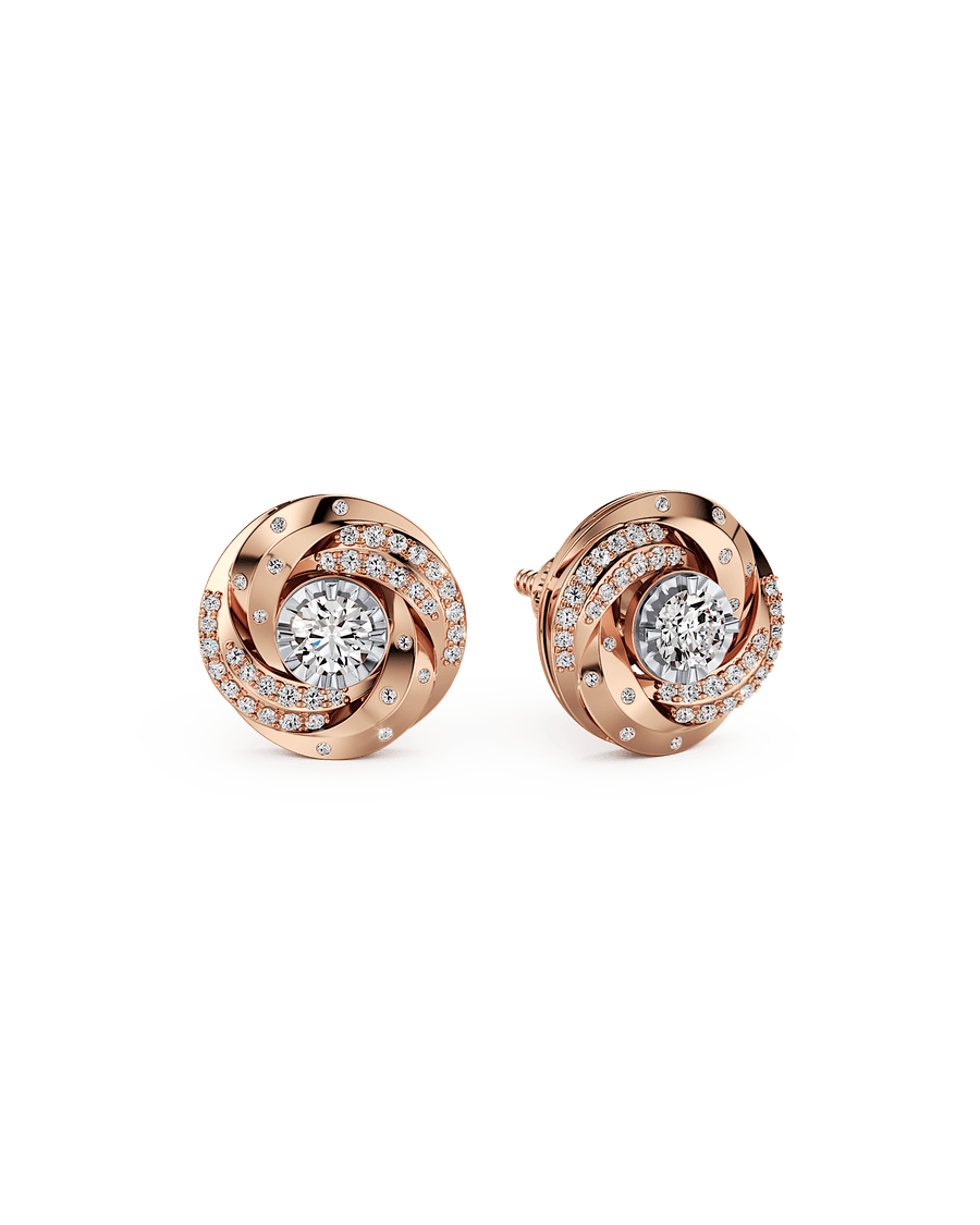 Whirlwind Knot Earrings