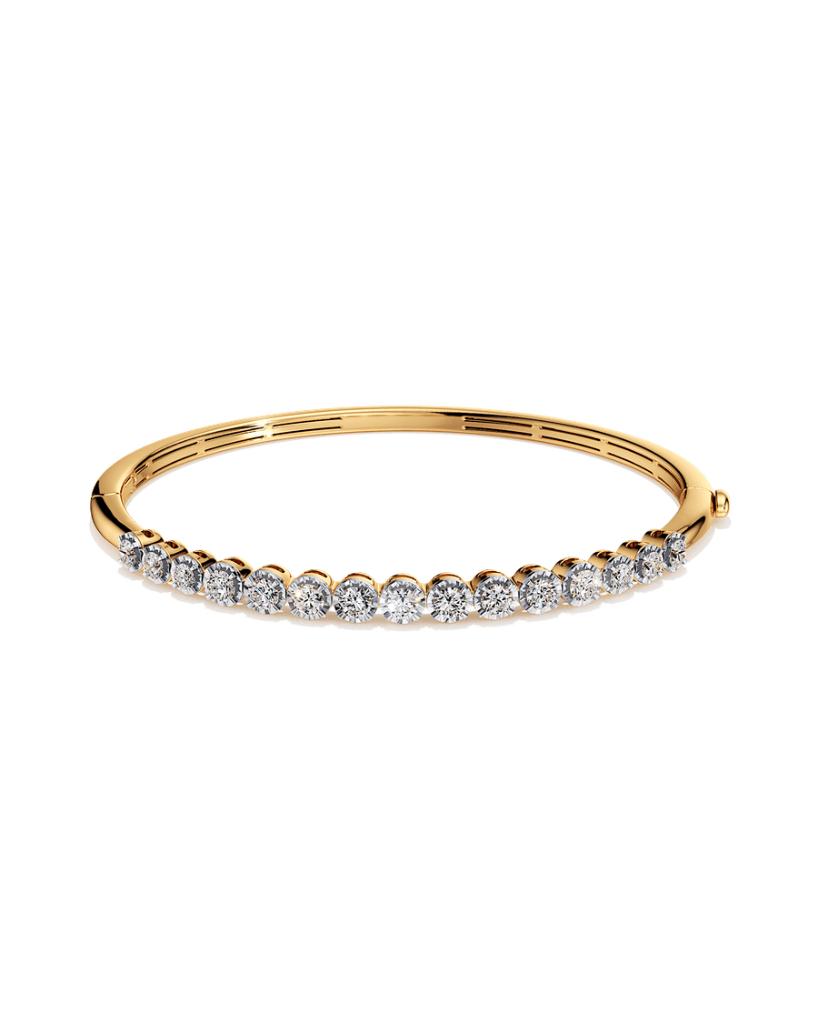 Round the Clock Oval Bangle