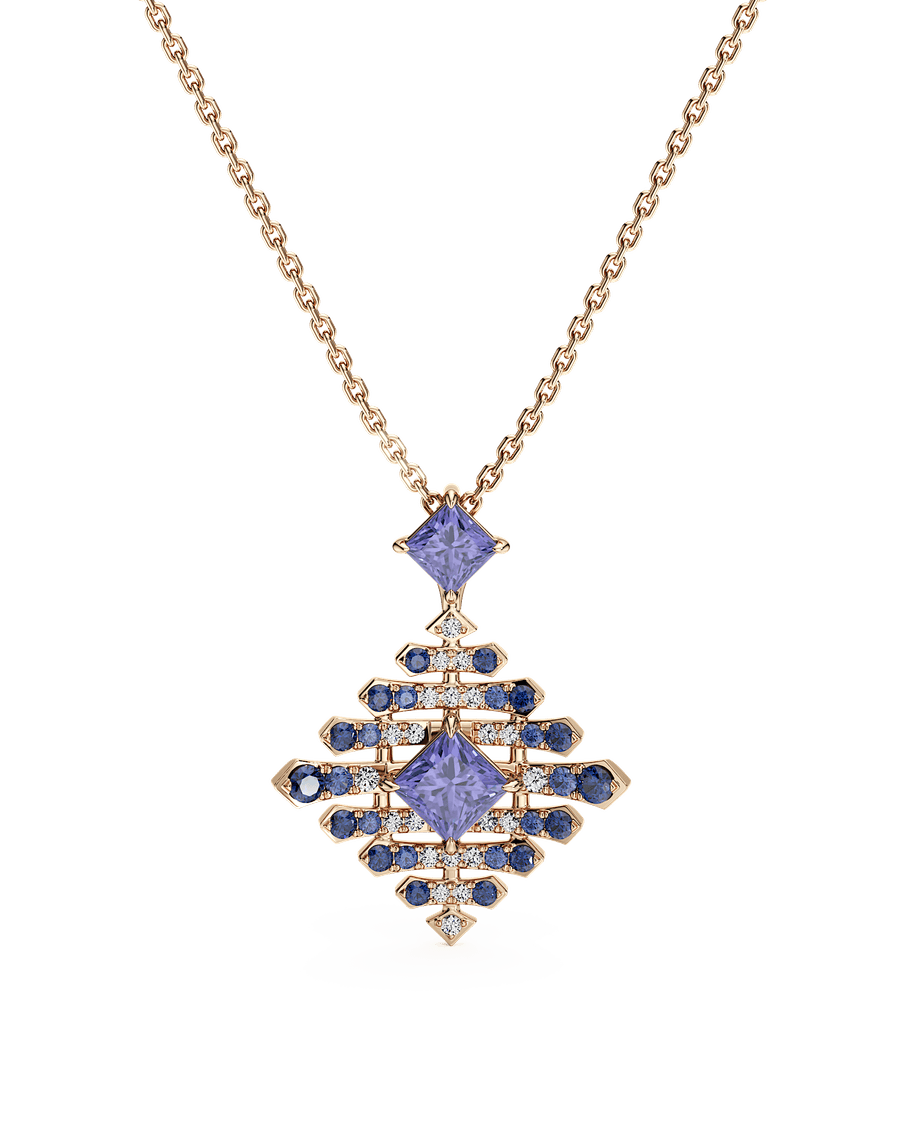 Santorini Skies Pendant