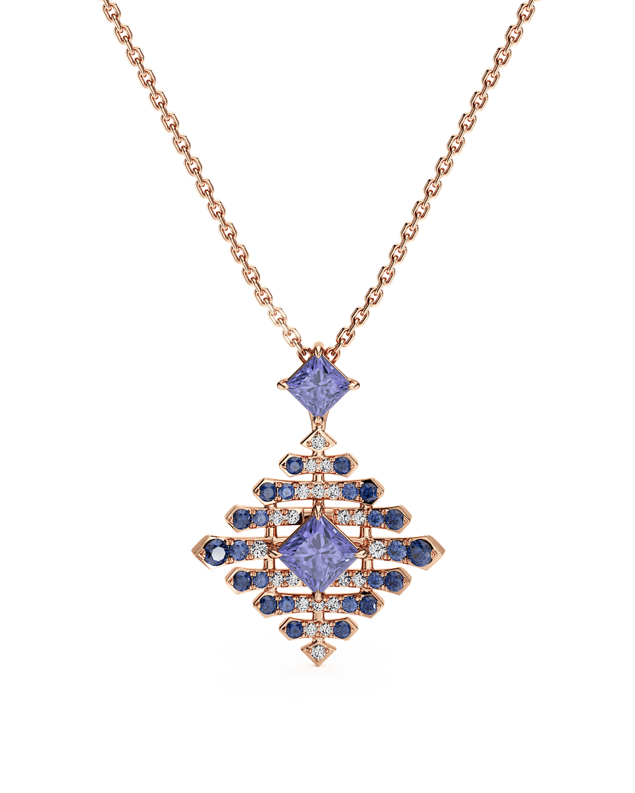 Santorini Skies Pendant