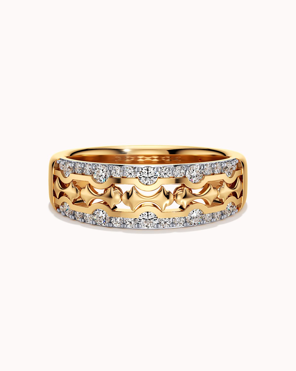 Golden Pillows Ring