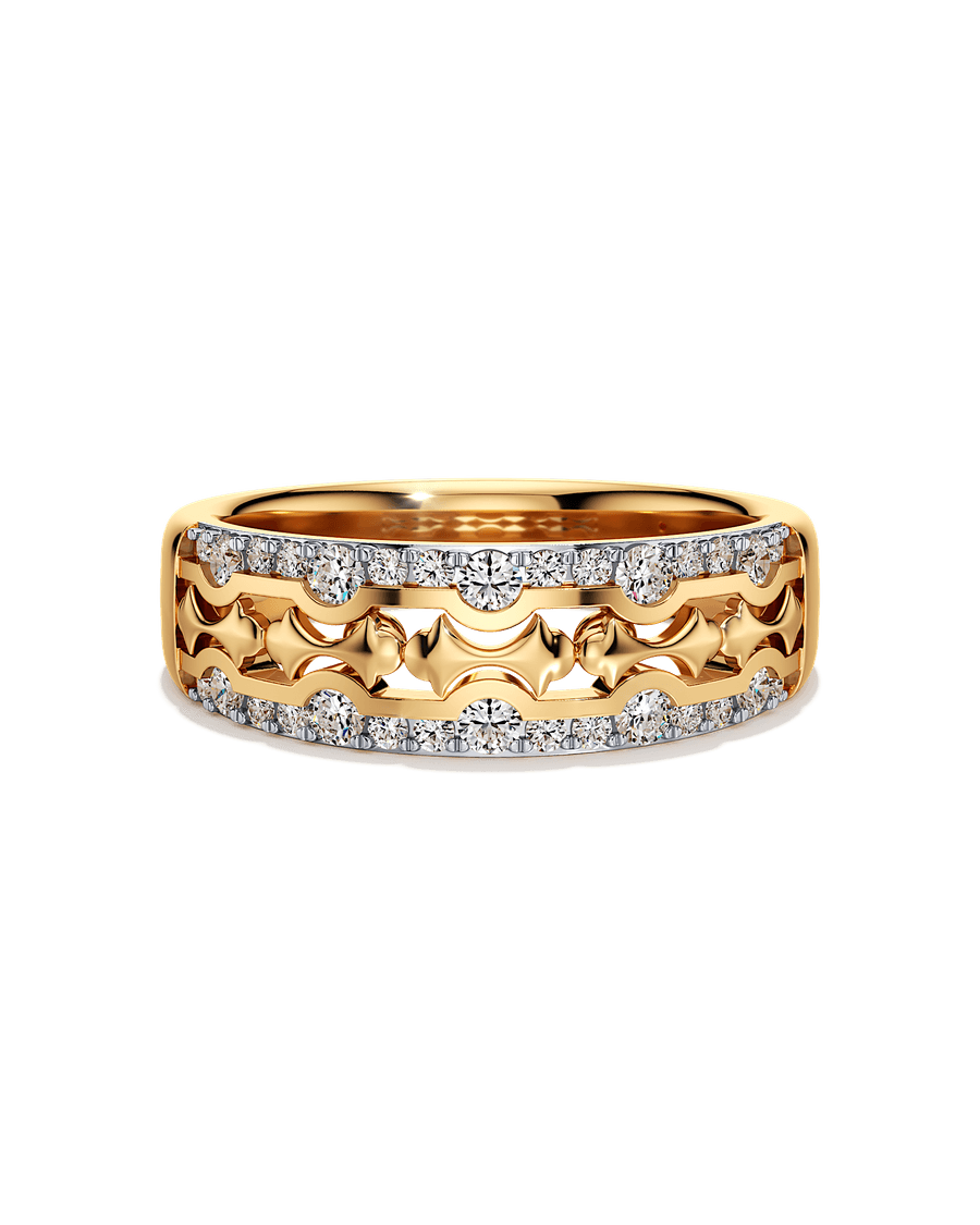 Golden Pillows Ring