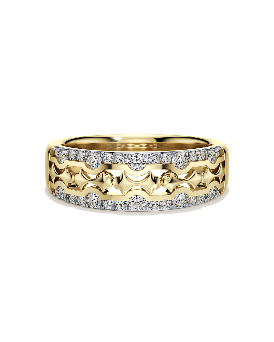 Golden Pillows Ring
