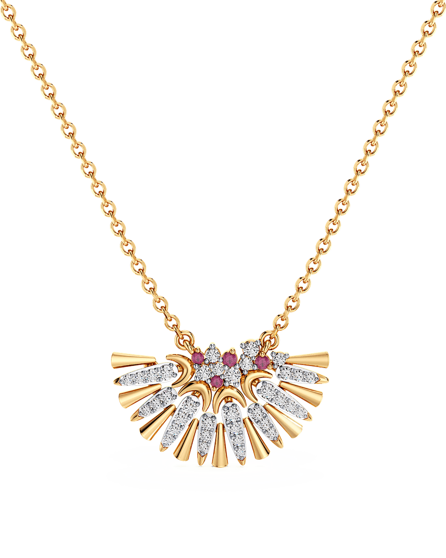 Fan the Flames Necklace