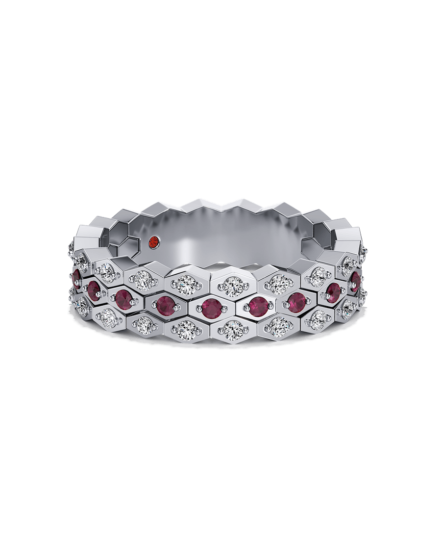 Heart of Fire Ring