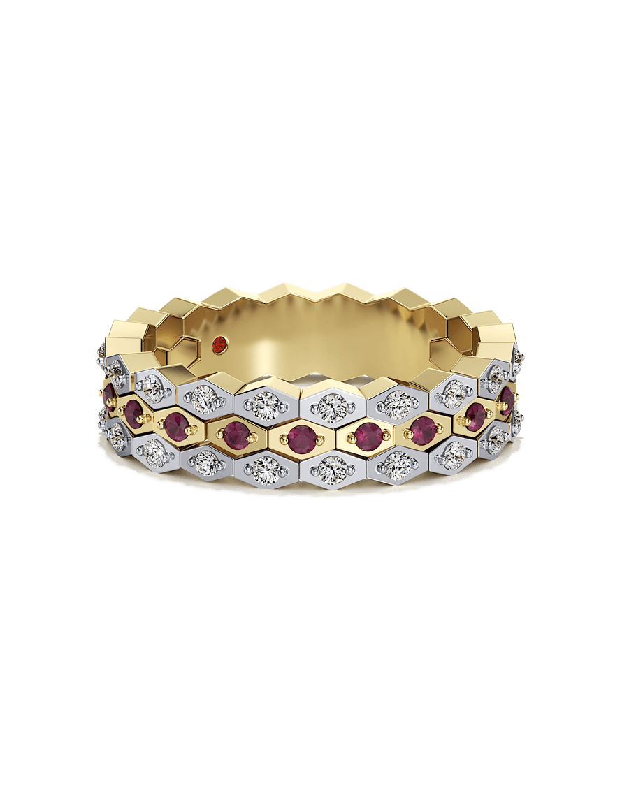 Heart of Fire Ring