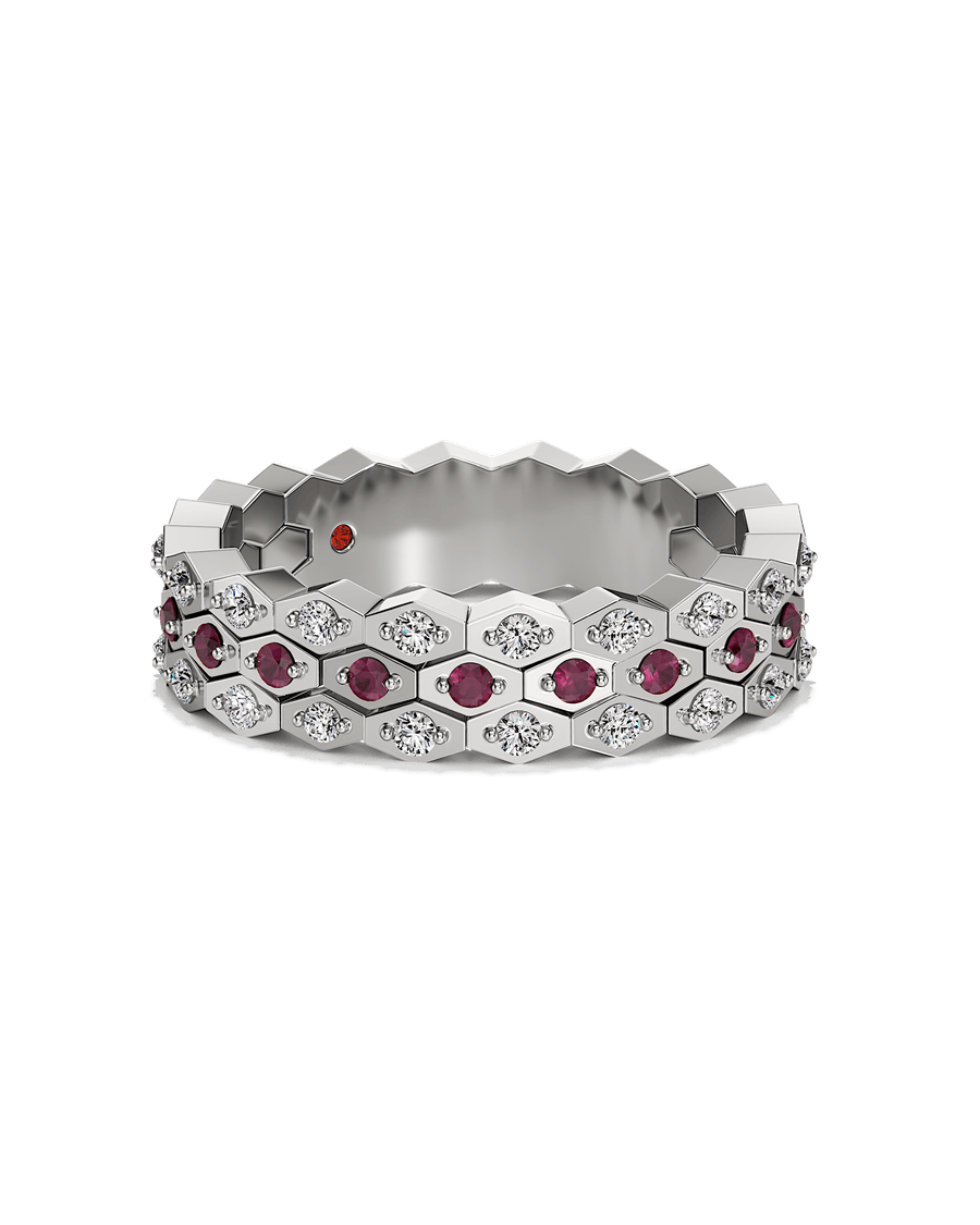 Heart of Fire Ring