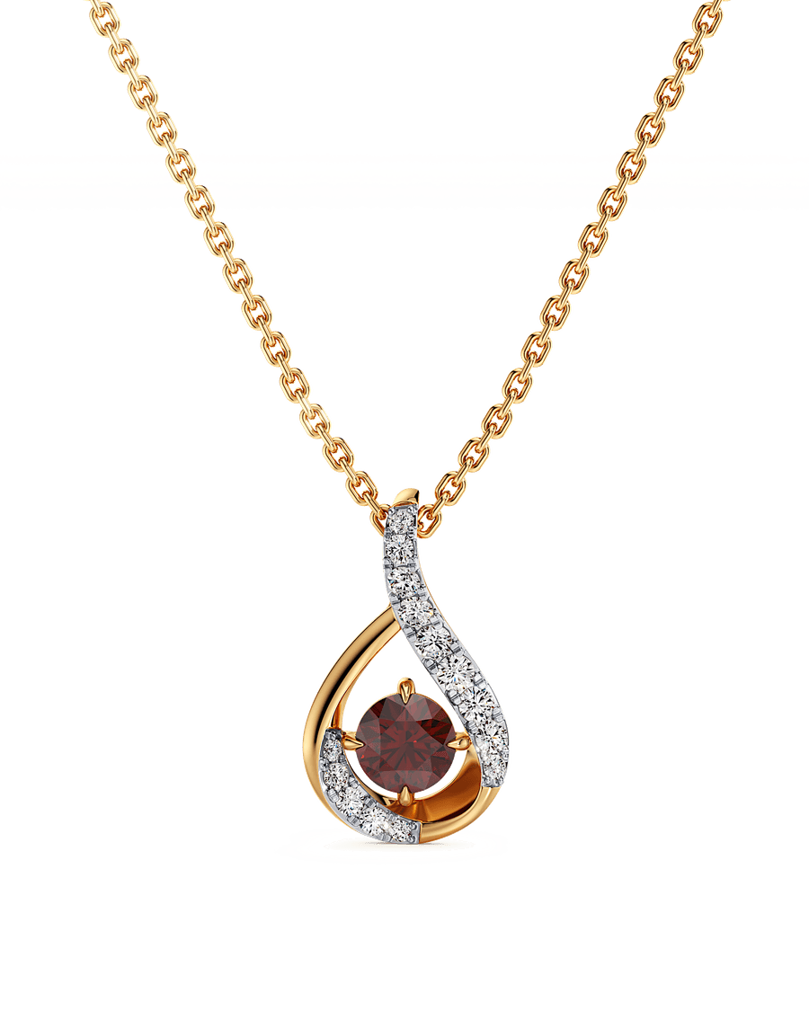 Flaming Red Pendant