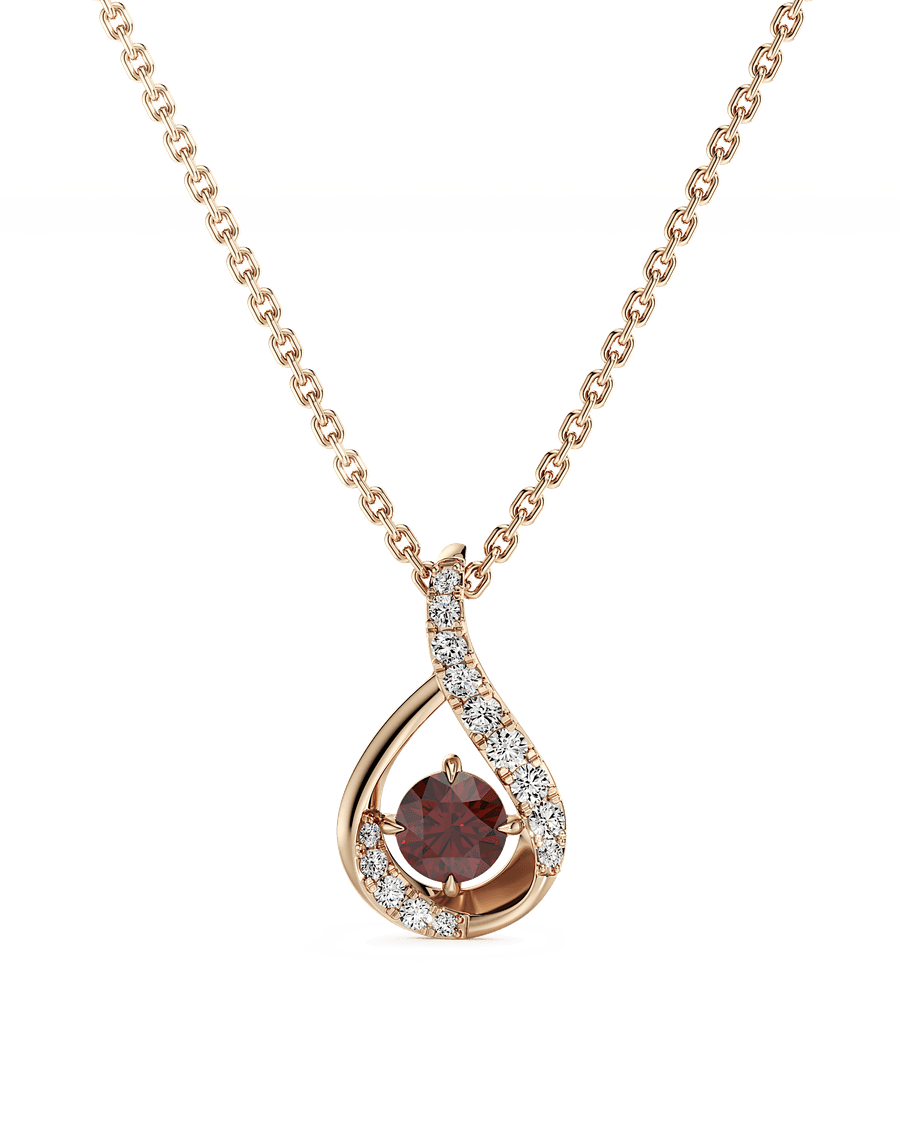 Flaming Red Pendant
