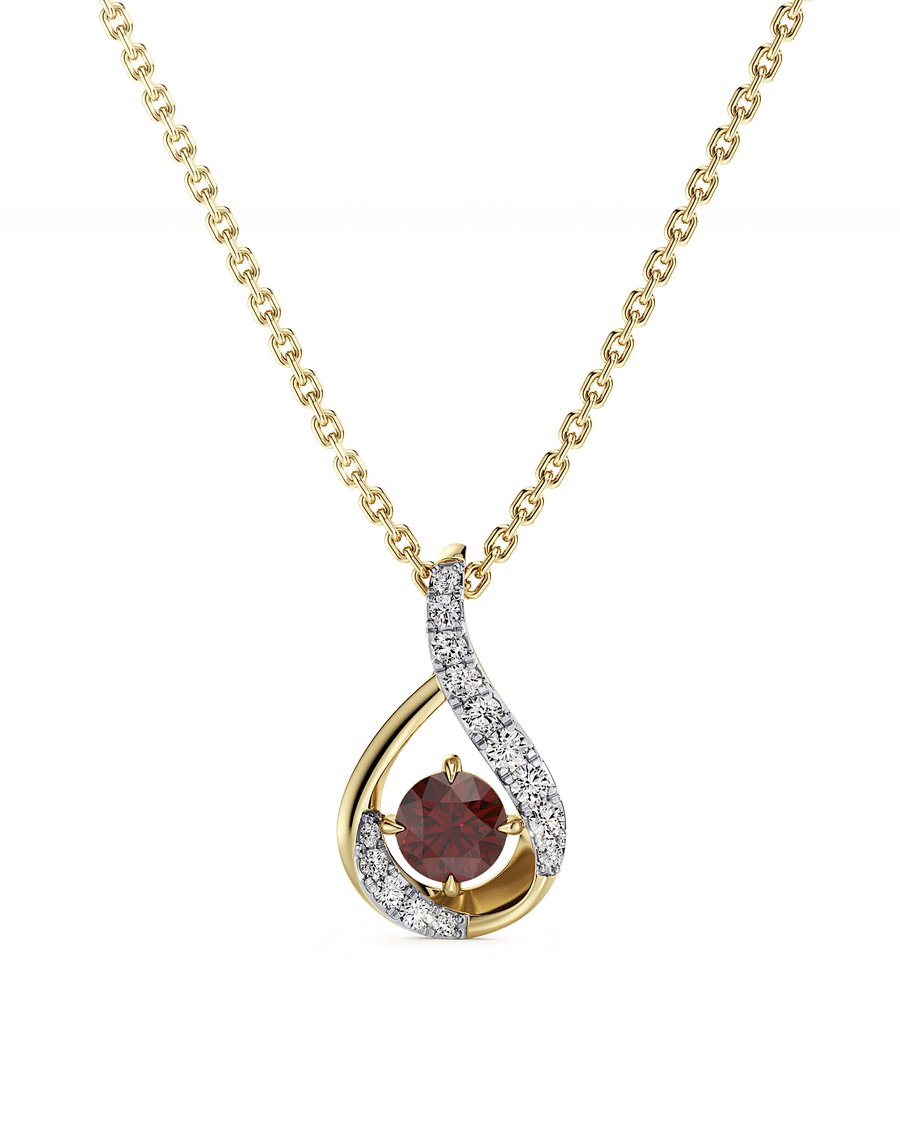 Flaming Red Pendant