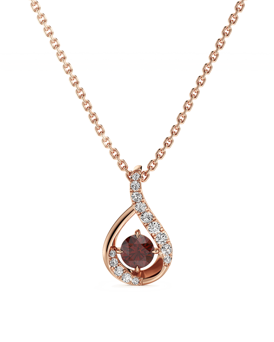 Flaming Red Pendant