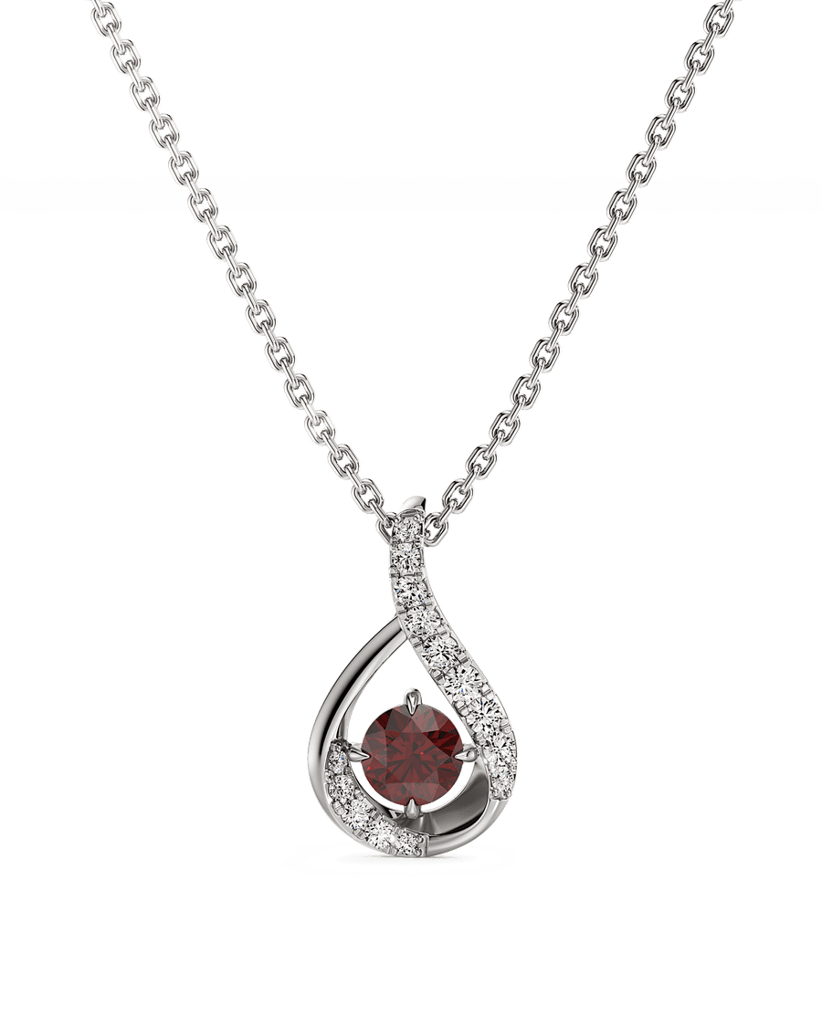 Flaming Red Pendant
