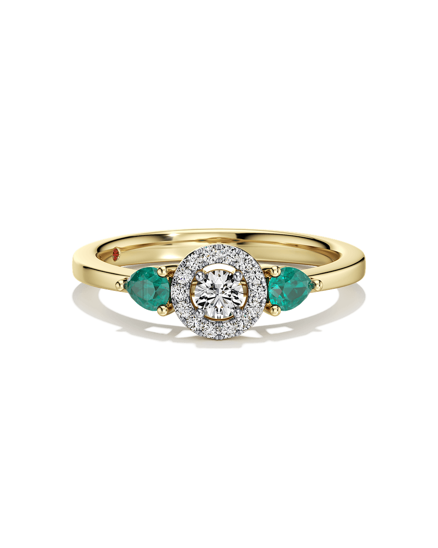 Emerald Embrace Ring